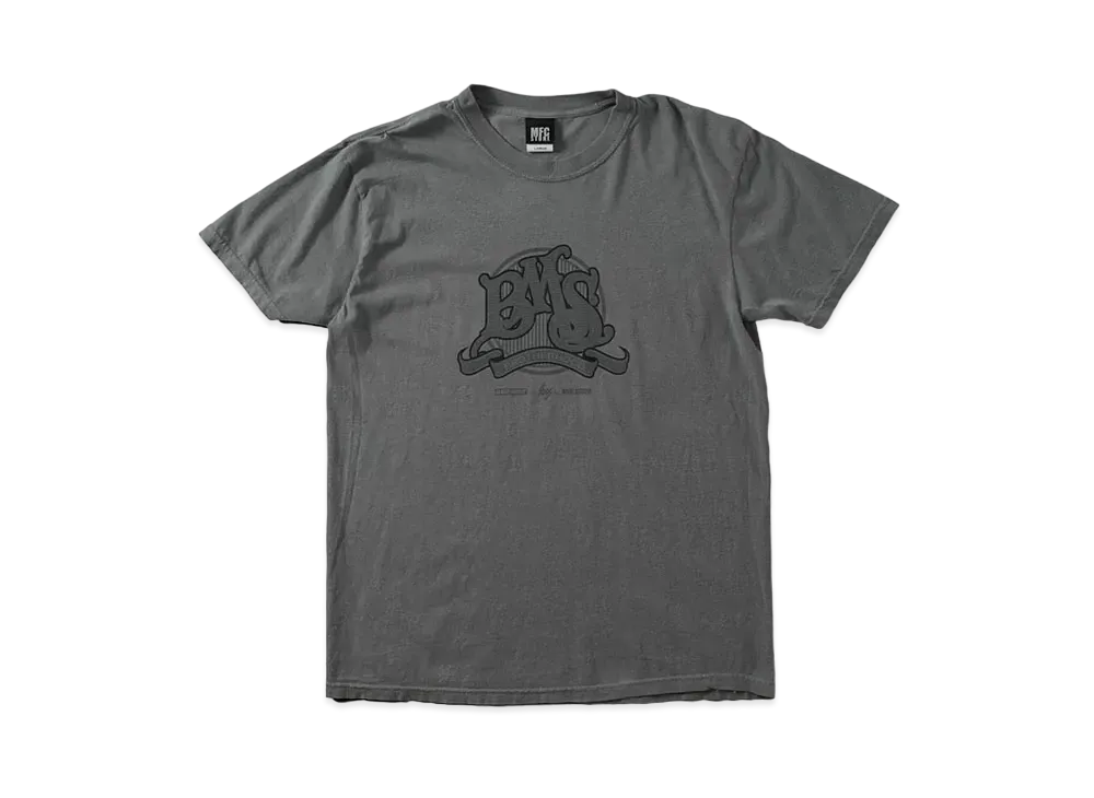 MFC STORE x BASEMENT TOKYO x SOSHI NET S/S Tee "Charcoal Gray"