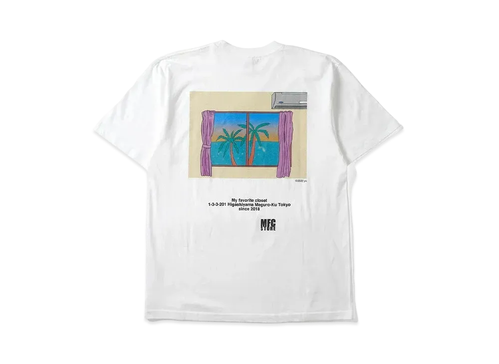 MFC STORE Palm Tree S/S Tee Design By Yü(Ciatre) "White"