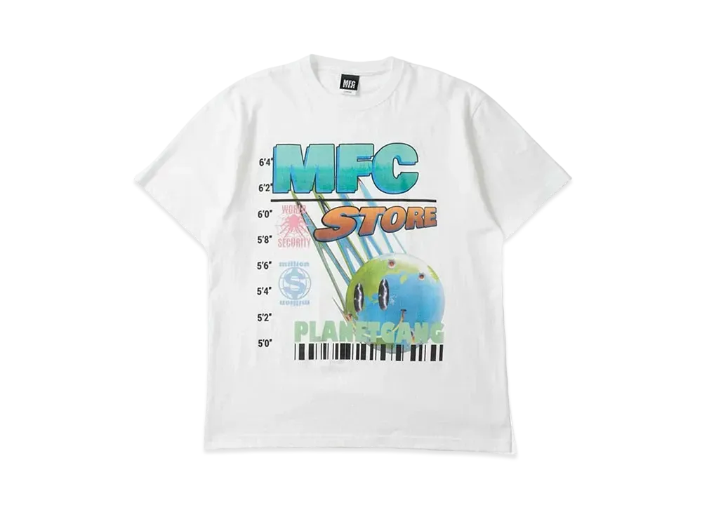 MFC STORE x OZYKIX Planetgang S/S Tee "White"