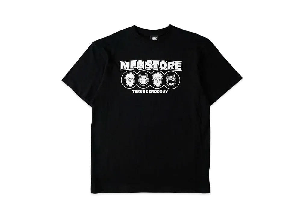 MFC STORE x Akiyama x Grooovy Drip Logo S/S Tee "Black"