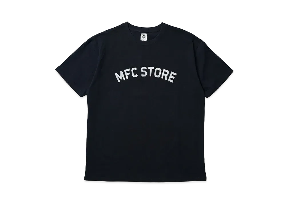 MFC STORE x EXPANSION NY Felt Logo S/S Tee "Navy"
