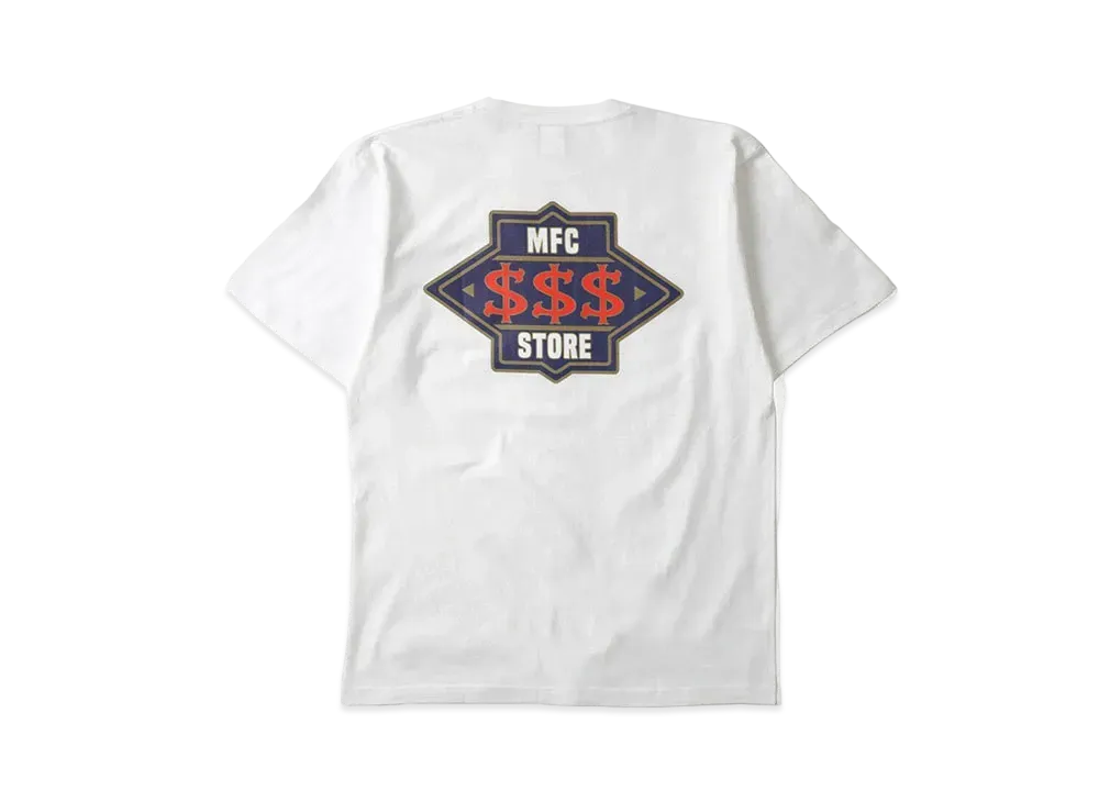 MFC STORE Dollar Logo S/S Tee "White"