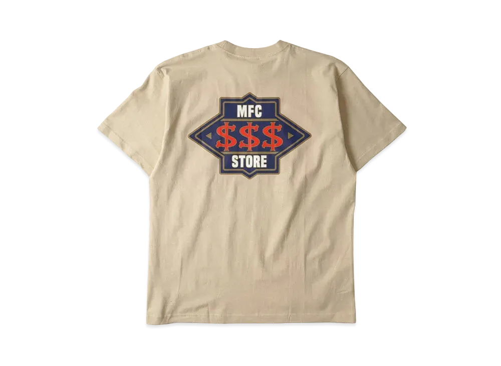 MFC STORE Dollar Logo S/S Tee "Beige"