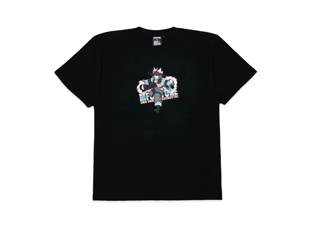 MFC STORE x 炎炎ノ消防隊 Tamaki Kotatsu Tee "Black"