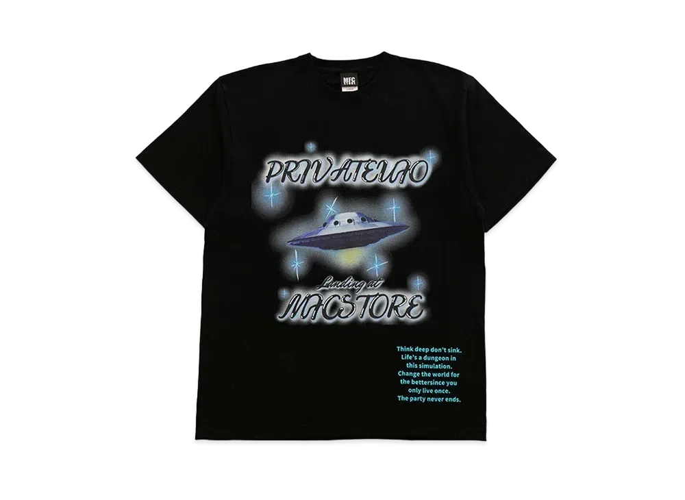 MFC STORE x PRIVATE UFO Ufo S/S Tee "Black"