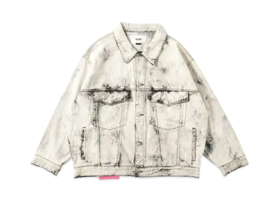 MFC STORE x UPD'T Denim Jacket "White"