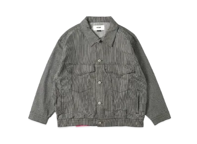 MFC STORE x UPD'T Denim Jacket "White Stripe"