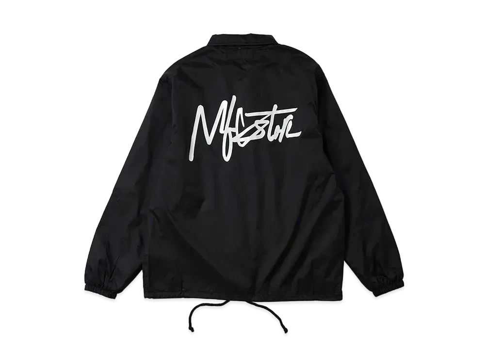 MFC STORE Script Logo Coach Jacket "Black"