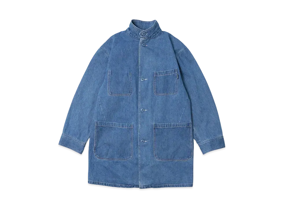 MFC STORE Long Shop Coat "Indigo Blue"