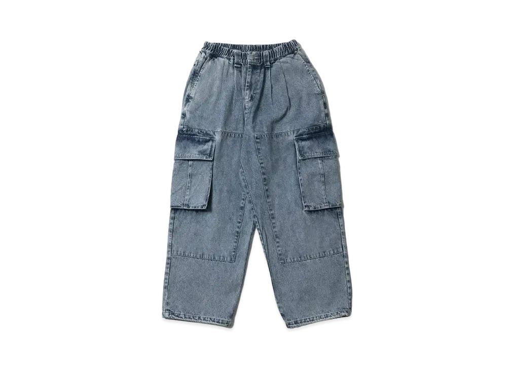 MFC STORE x SOSHI NET 「Dobon」 Cargo Pants "Acid Blue"