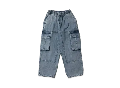 MFC STORE x SOSHI NET 「Dobon」 Cargo Pants "Acid Blue"