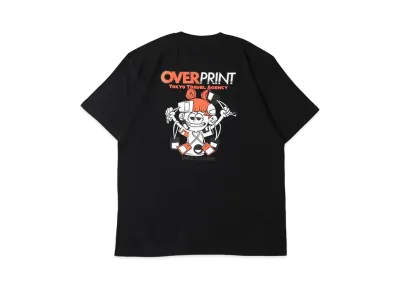MFC STORE x over print Tokyo Agency Tee "Black"