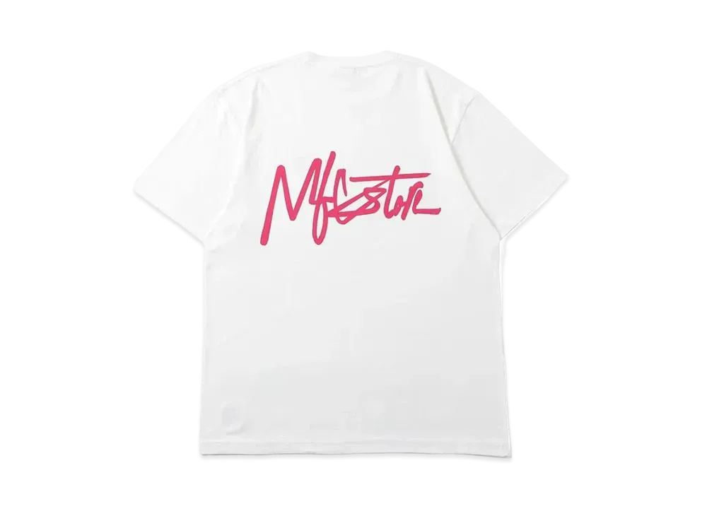 MFC STORE Script Logo S/S Tee "White"