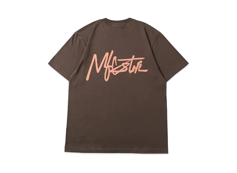 MFC STORE Script Logo S/S Tee "Charcoal"