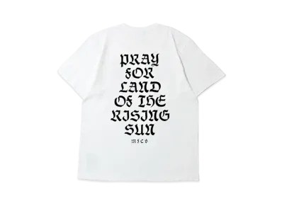 MFC STORE Pray For Land Of The Rising Sun S/S Tee "White/Black"