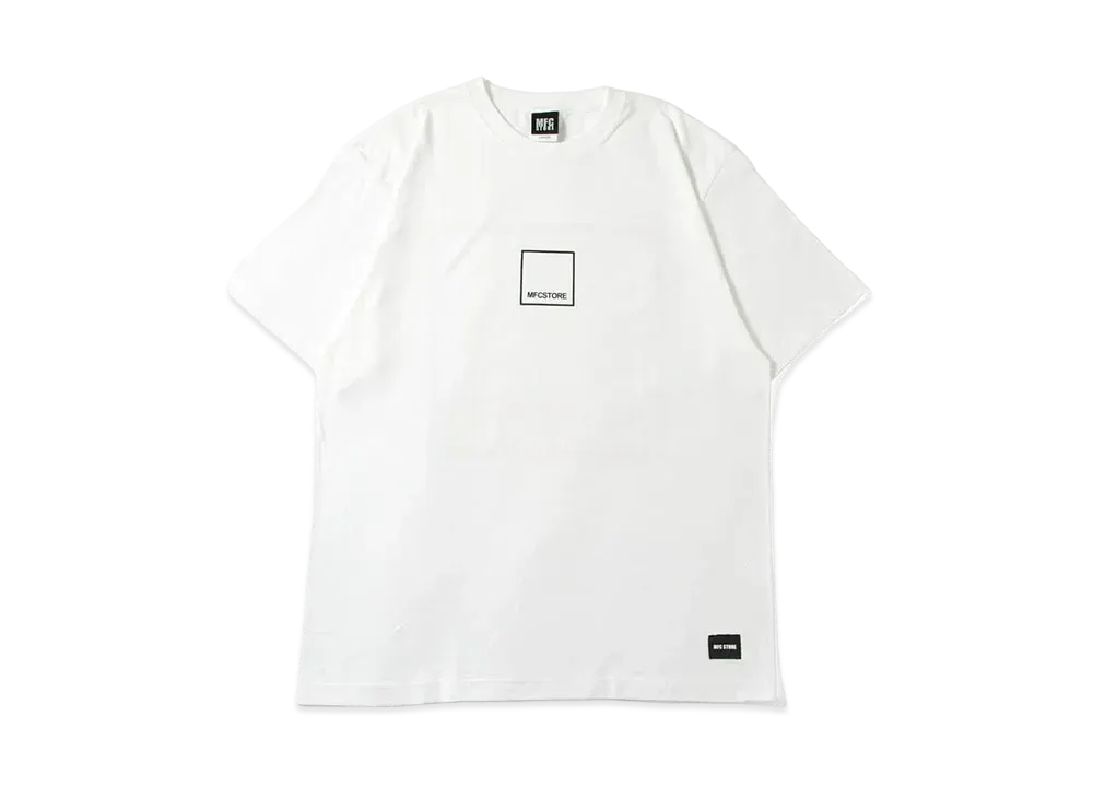 MFC STORE Square Logo S/S Tee "White"