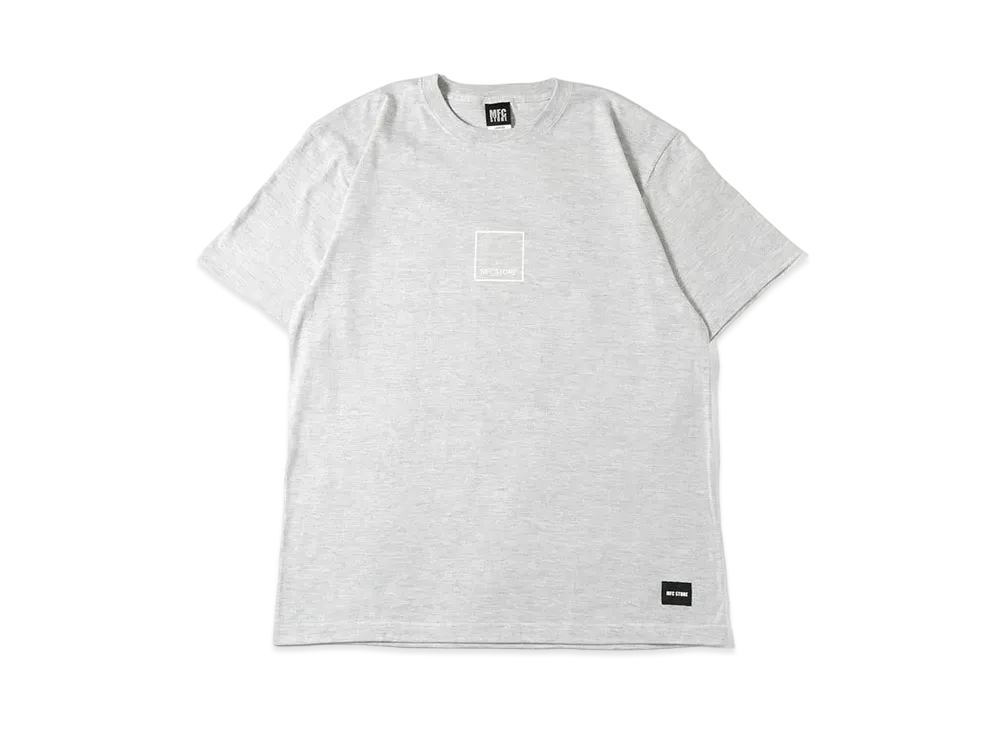 MFC STORE Square Logo S/S Tee "Ash"