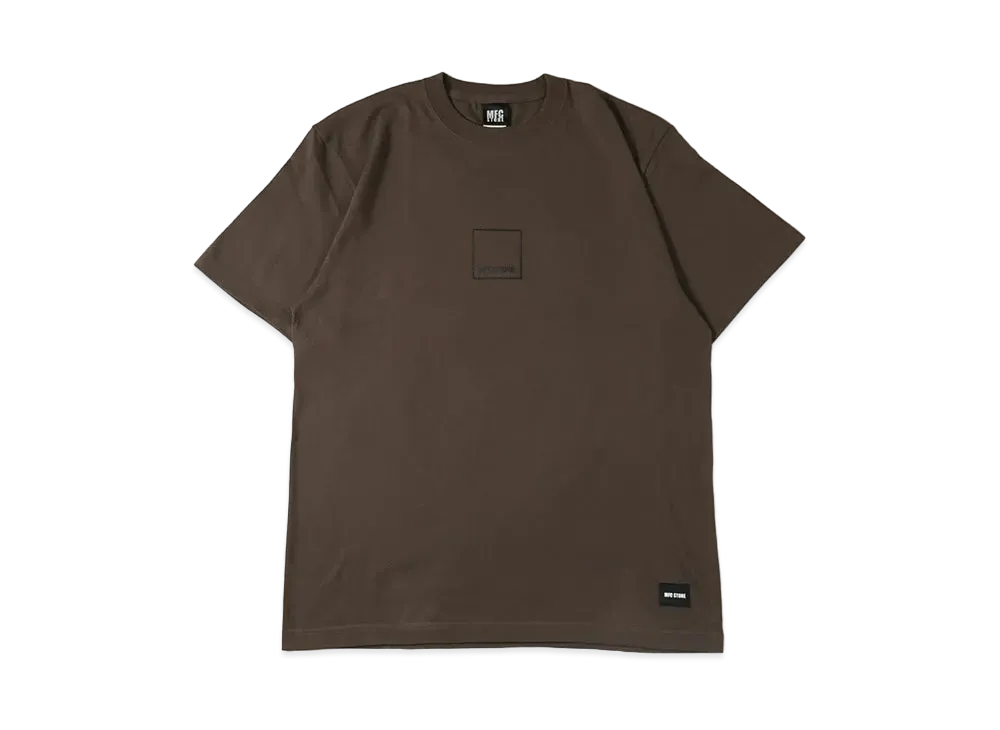 MFC STORE Square Logo S/S Tee "Charcoal"