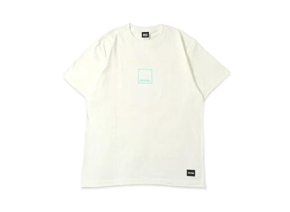 MFC STORE Square Logo S/S Tee "V.White"