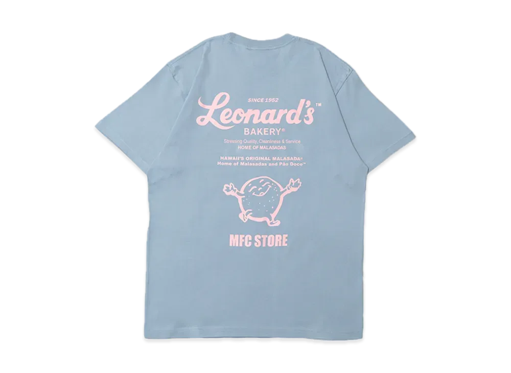 MFC STORE x Leonard's Bakery Hawaii's Malasada Tee "A.Blue"