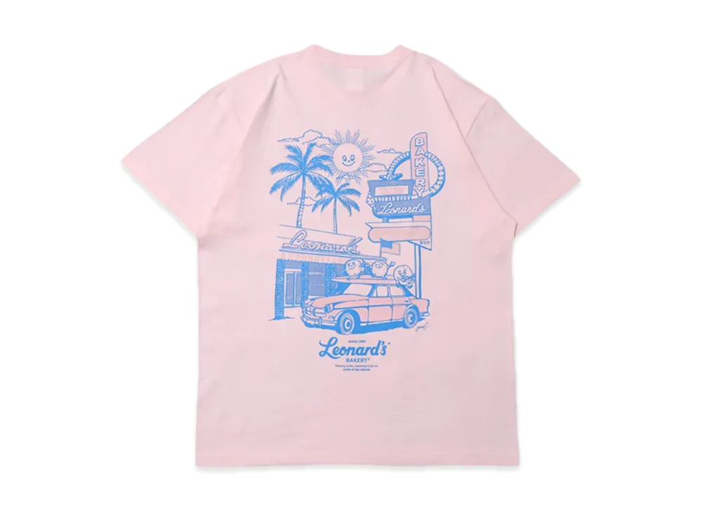 MFC STORE x Leonard's Bakery Neon Sign Tee MWC "L.Pink"