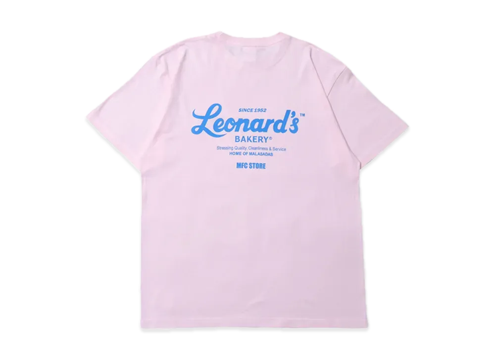 MFC STORE x Leonard's Bakery Logo Tee "L.Pink"