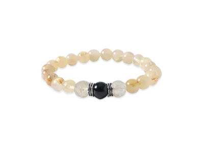 MFC STORE x Chansuu x Amoe Stone Blacelet "Rutilated Quartz/Tourmaline"