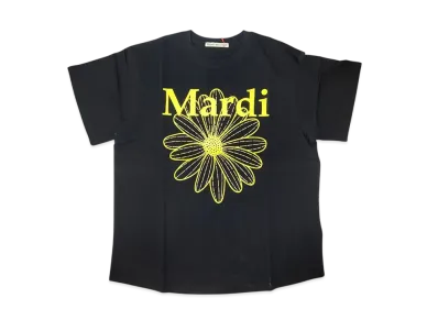 Mardi Mercredi T-Shirt Flowermardi "Black Yellow"