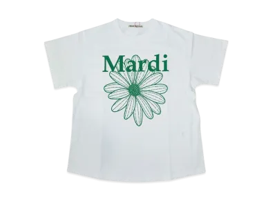 Mardi Mercredi T-Shirt Flowermardi "White Green"