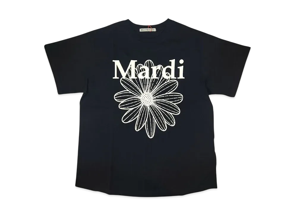 Mardi Mercredi T-Shirt Flowermardi "Black Cream"