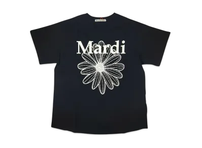 Mardi Mercredi T-Shirt Flowermardi "Black Cream"