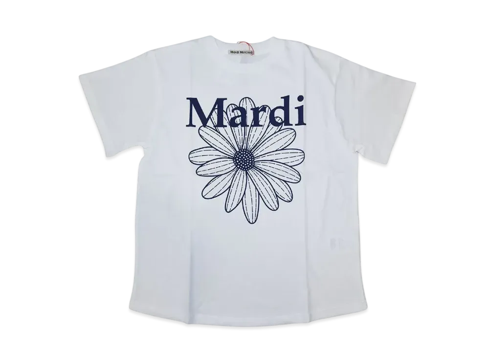 Mardi Mercredi T-Shirt Flowermardi "Ivory Navy"