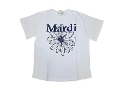 Mardi Mercredi T-Shirt Flowermardi "Ivory Navy"