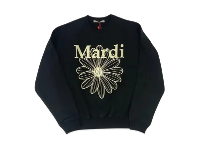 Mardi Mercredi Sweatshirt Flowermardi "Black Cream"