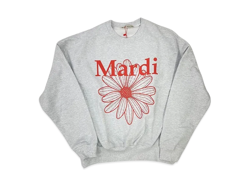 Mardi Mercredi Sweatshirt Flowermardi "Heather Coral"