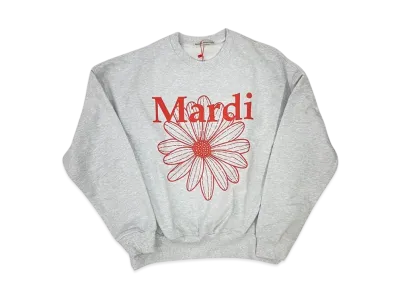 Mardi Mercredi Sweatshirt Flowermardi "Heather Coral"