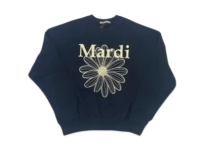 Mardi Mercredi Sweatshirt Flowermardi "Navy Cream"
