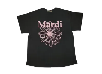 Mardi Mercredi T-Shirt Flowermardi "Black Pink"