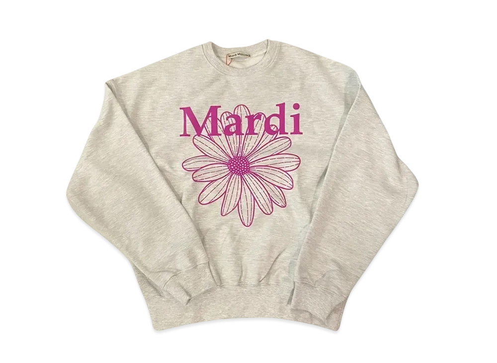 Mardi Mercredi Sweatshirt Flowermardi "Heather Violet"