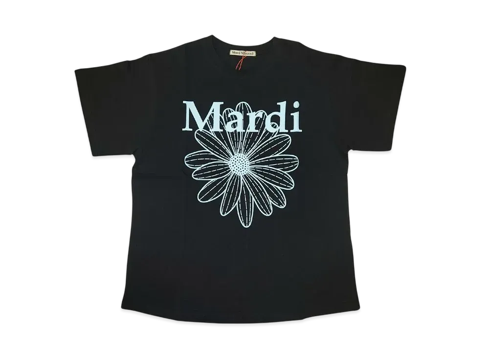 Mardi Mercredi T-Shirt Flowermardi "Black Sky"