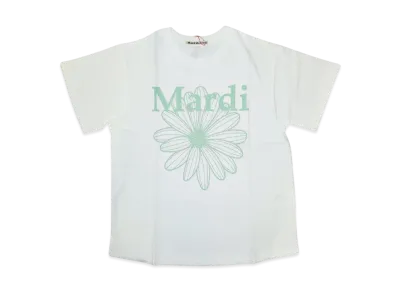 Mardi Mercredi T-Shirt Flowermardi "Ivory Mint"