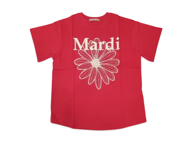 Mardi Mercredi T-Shirt Flowermardi "Red Ivory"