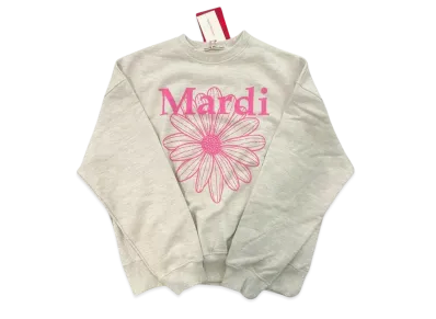 Mardi Mercredi Sweatshirt Flowermardi "Oatmeal Pink"