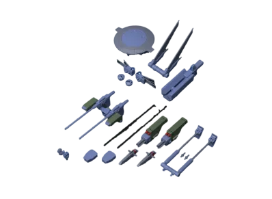 MG 1/100 Mission Pack E-Type & S-Type for Gundam F90