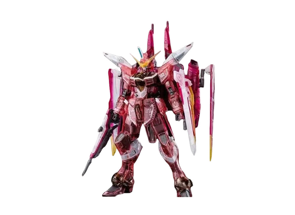 MG 1/100 ZGMF-X09A Justice Gundam [Clear Color]