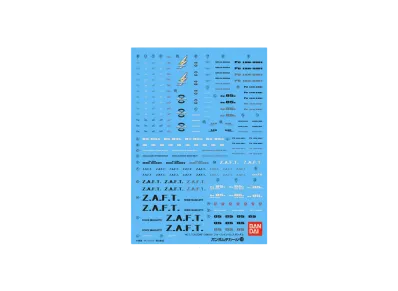 Gundam Decal No.50 MG 1/100 ZGMF-X56S/alpha Force Impulse Gundam