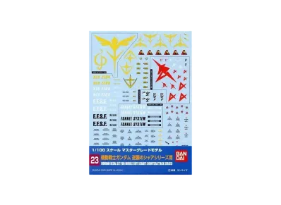 Gundam Decal No.23 MG 1/100 Mobile Suit Gundam Char's Counterattack