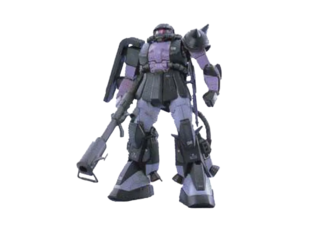 MG 1/100 MS-06R Zaku II (Black Tri-Stars)