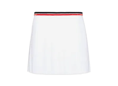 MIU MIU Women's Poplin Mini Skirt "White"