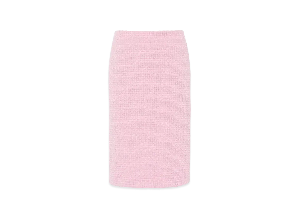 MIU MIU Women's Tweed Skirt "Pink"